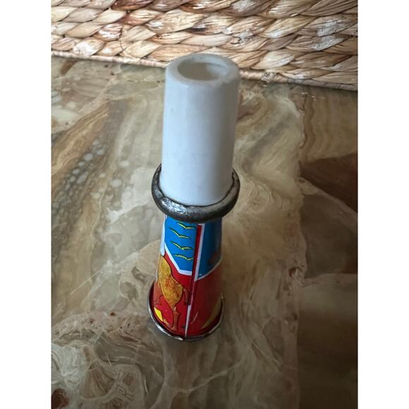 Tin Toy Christmas Horn: Camel & Pyramid - Picture 4 of 7